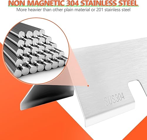 Miniatura 3 de QuliMetal Barras aromatizantes SUS304 7636 para Weber GS4 Spirit II 300, Spirit E-310, Spirit II E-310, Spirit 300 Series Parrillas de gas con