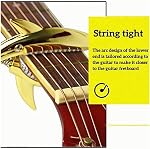 Electric Guitar Capo Zinc Alloy Ukulele Shark Capo No Fret Buzz for Acoustic Classical Guitar Ukulele