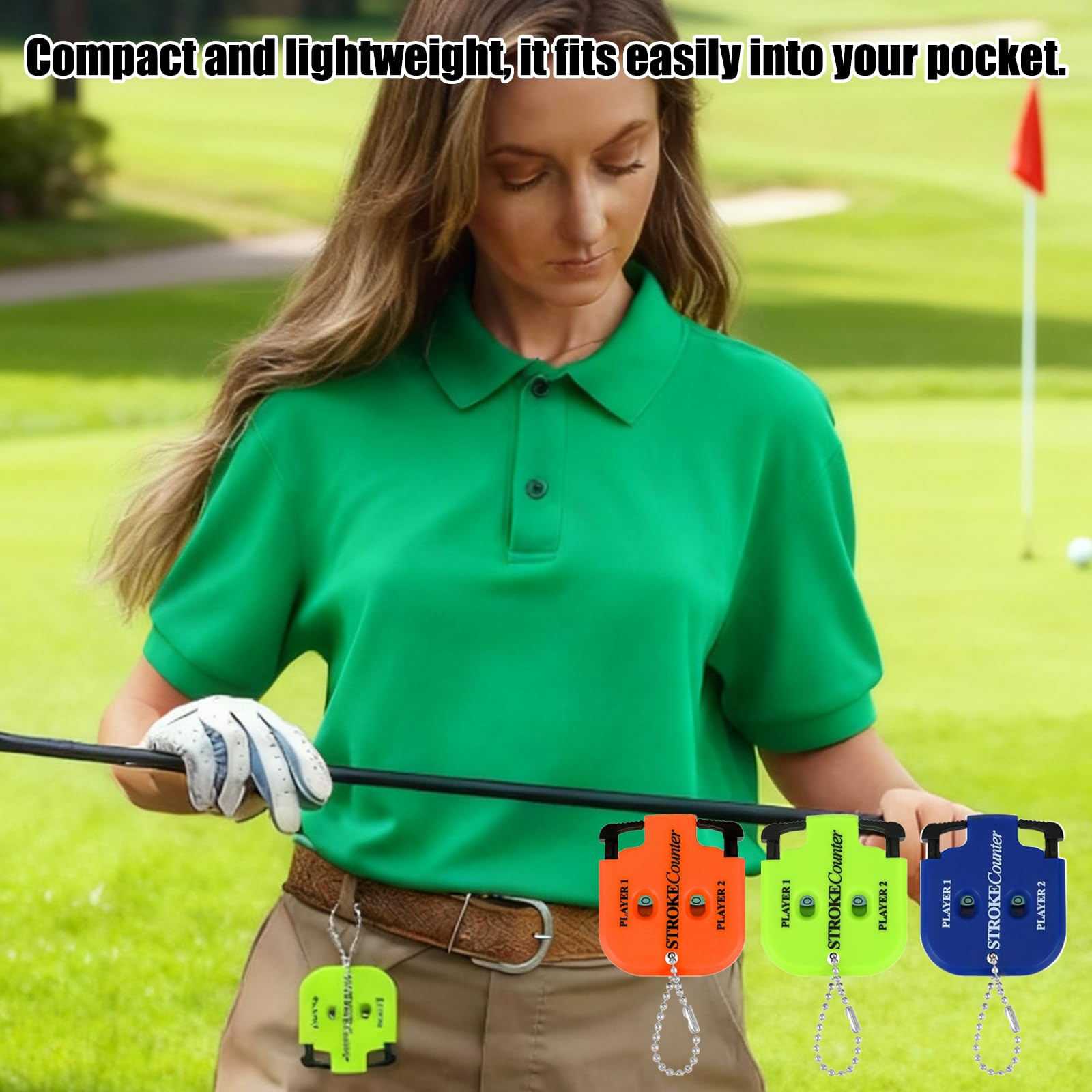 YNR Contatore di Punteggio Golf Contatori Colpi Segnapunti per Scuola Eventi Sportivi