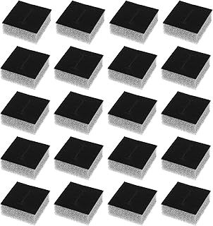 NUOBESTY ジュエリースポンジインサート 36個セット ベルベット表面リングとイヤリングボックス用クッションパッド ジュエリーディスプレイ