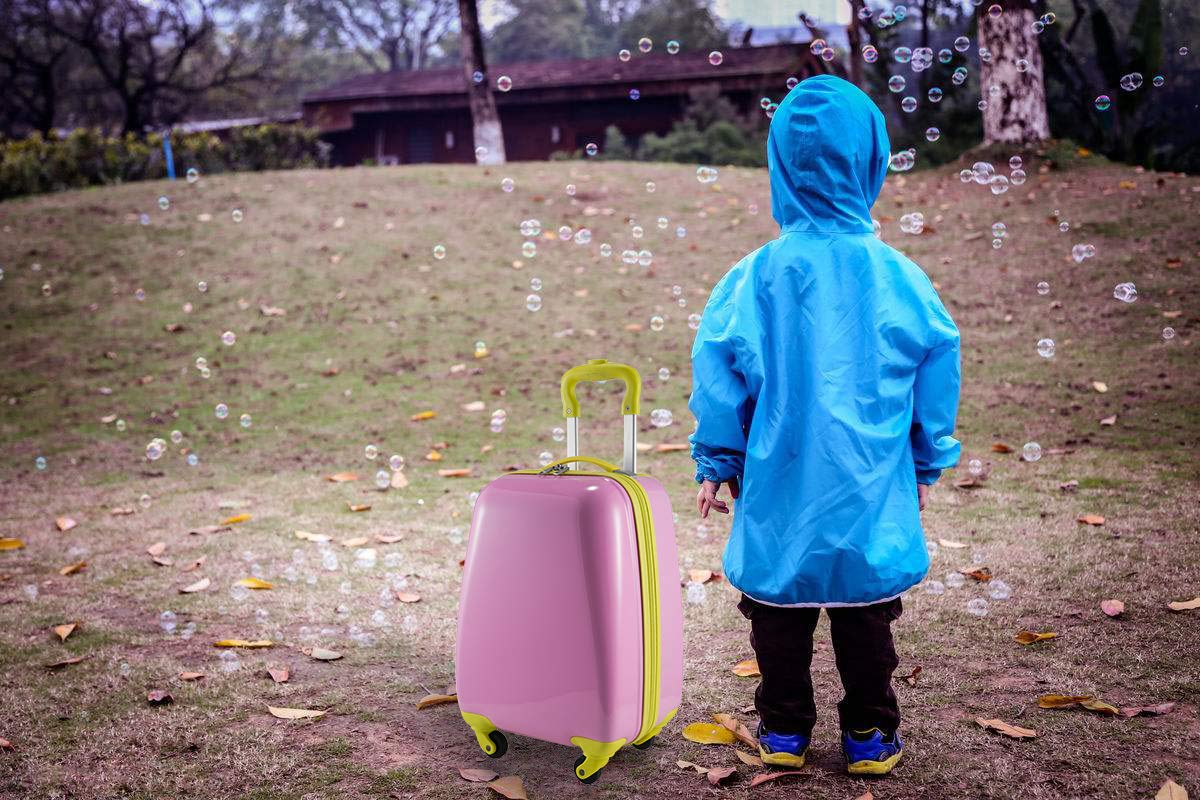 HAUPTSTADTKOFFER - For Kids - valigie per bambini, trolley rigido da viaggio per ragazzi e ragazze, bagaglio a mano, 24 litri