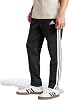 Pantalones adidas Essentials Fleece con abertura y 3 rayas para hombre 1