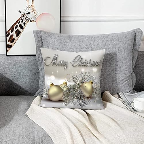 Miniatura 5 de Funda de almohada rectangular decorativa con cremallera oculta y dorada, 18 x 18 pulgadas, diseño Queen impreso