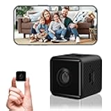 Mini Security Camera, 1080P HD Home Wireless Small Camera, Indoor WiFi Nanny Cam with Motion Detection and Night Vision, 150° Wide View, App Alerts, Cloud & SD Storage, Camer for Kids, Elders, Pet