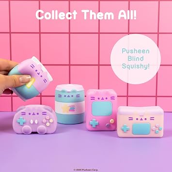 Hamee SquiSHU Capsule Pusheen the Cat Series 7: Gamer Girl Squishy - 1 Pc.