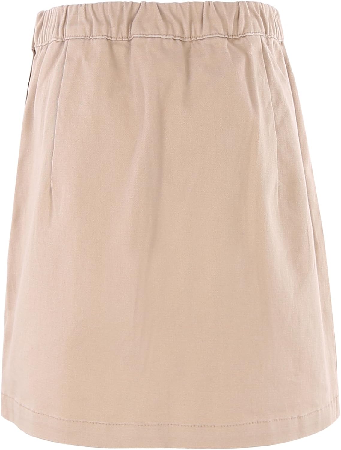 Bienzoe Girl's Cotton Stretchy School Uniforms Pleated Skirt: Clothing, Shoes & Jewelry
