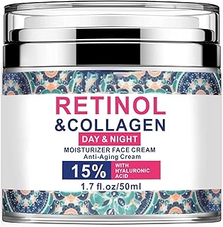 Crema avanzada de colágeno con retinol para c...