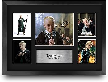 ハリーポッター 映画 ドラコ・マルフォイ 缶バッジ トムフェルトン