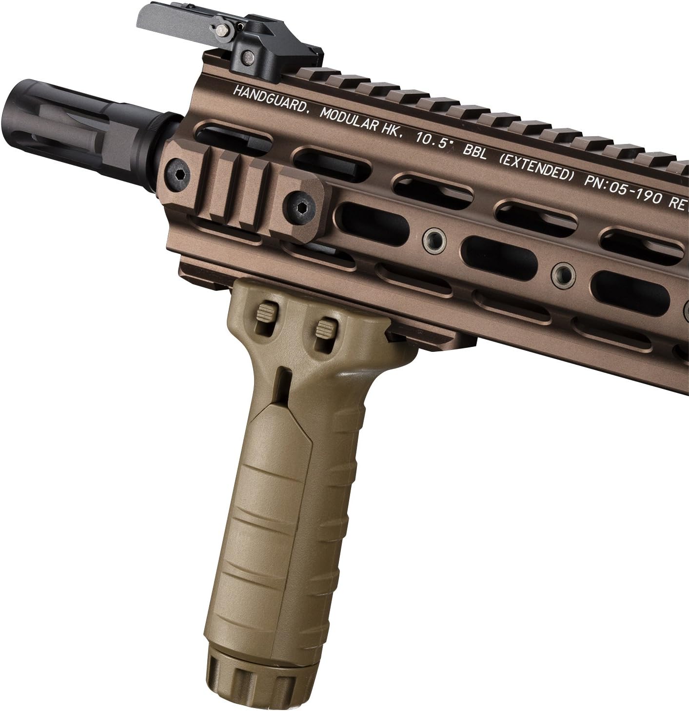 Amazon Co Jp 東京マルイ バトルフォアグリップ コヨーテタン 電動ガン用 オプションパーツ ホビー 通販