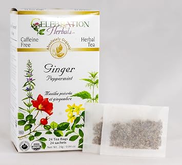 Celebration+Herbals+Ginger+Peppermint+24+Count