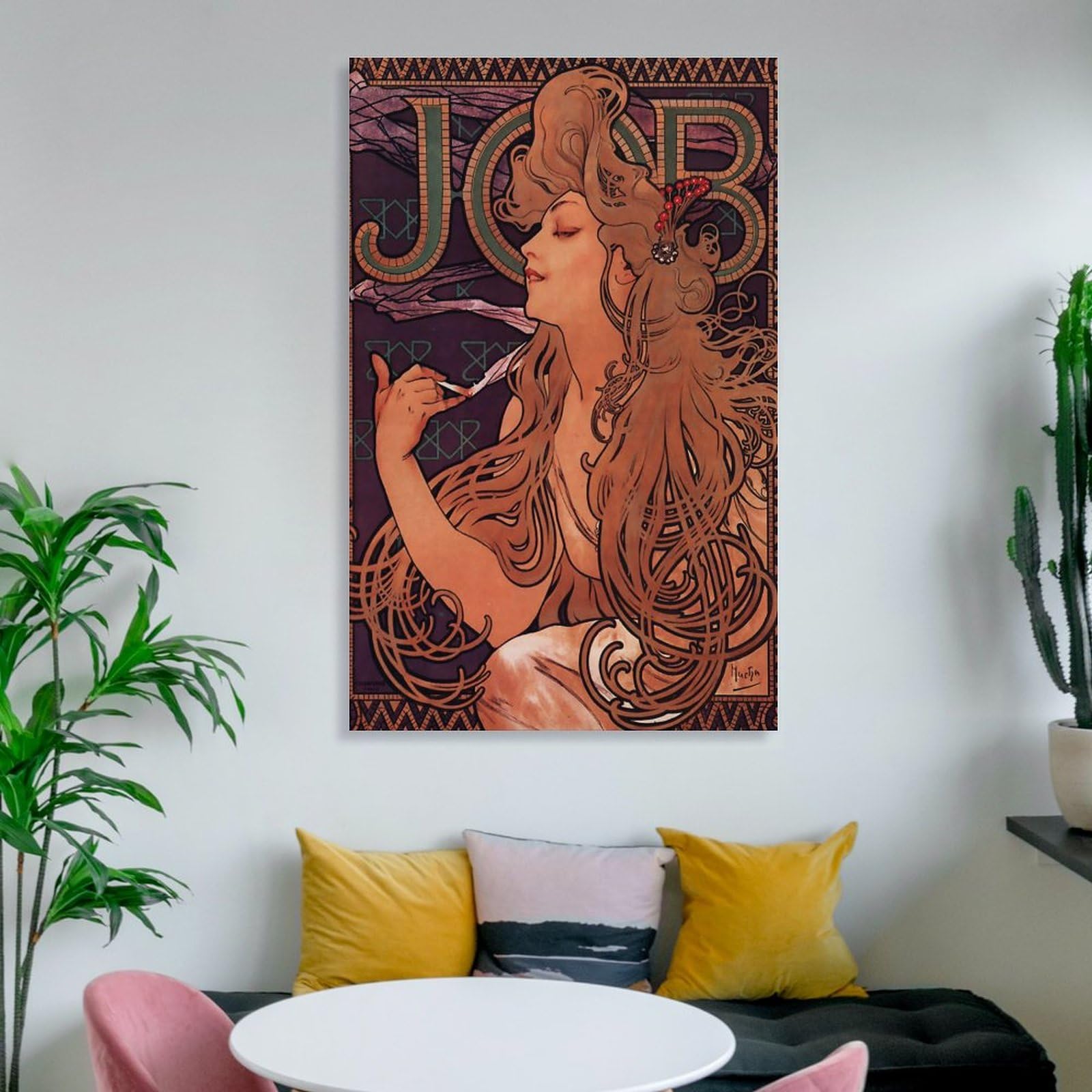 Amazon.co.jp: Alphonse Muchaアルフォンス・ミュシャポスター JOB社の