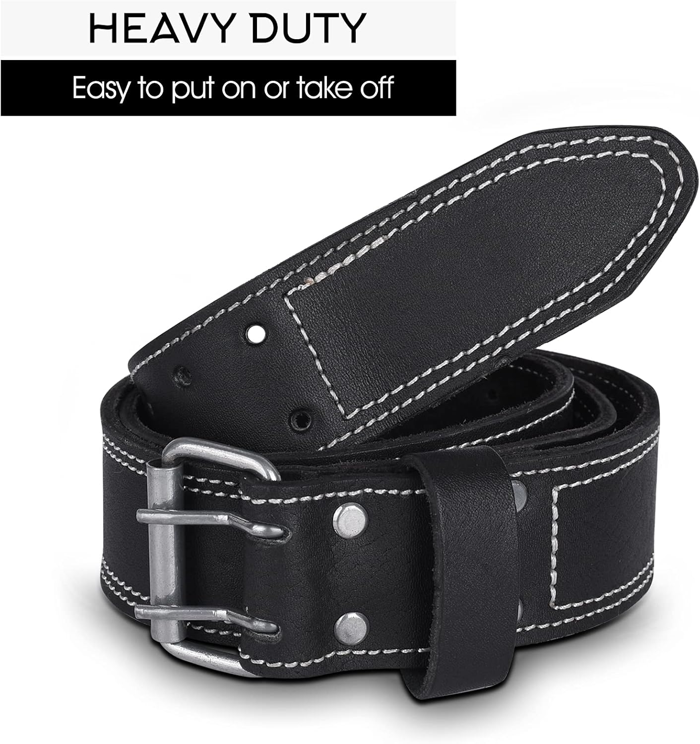 Leather Electrician Tool Pouch with Belt Clip Dual Hammer Holsters for Men Construction Carpenter Framer Women