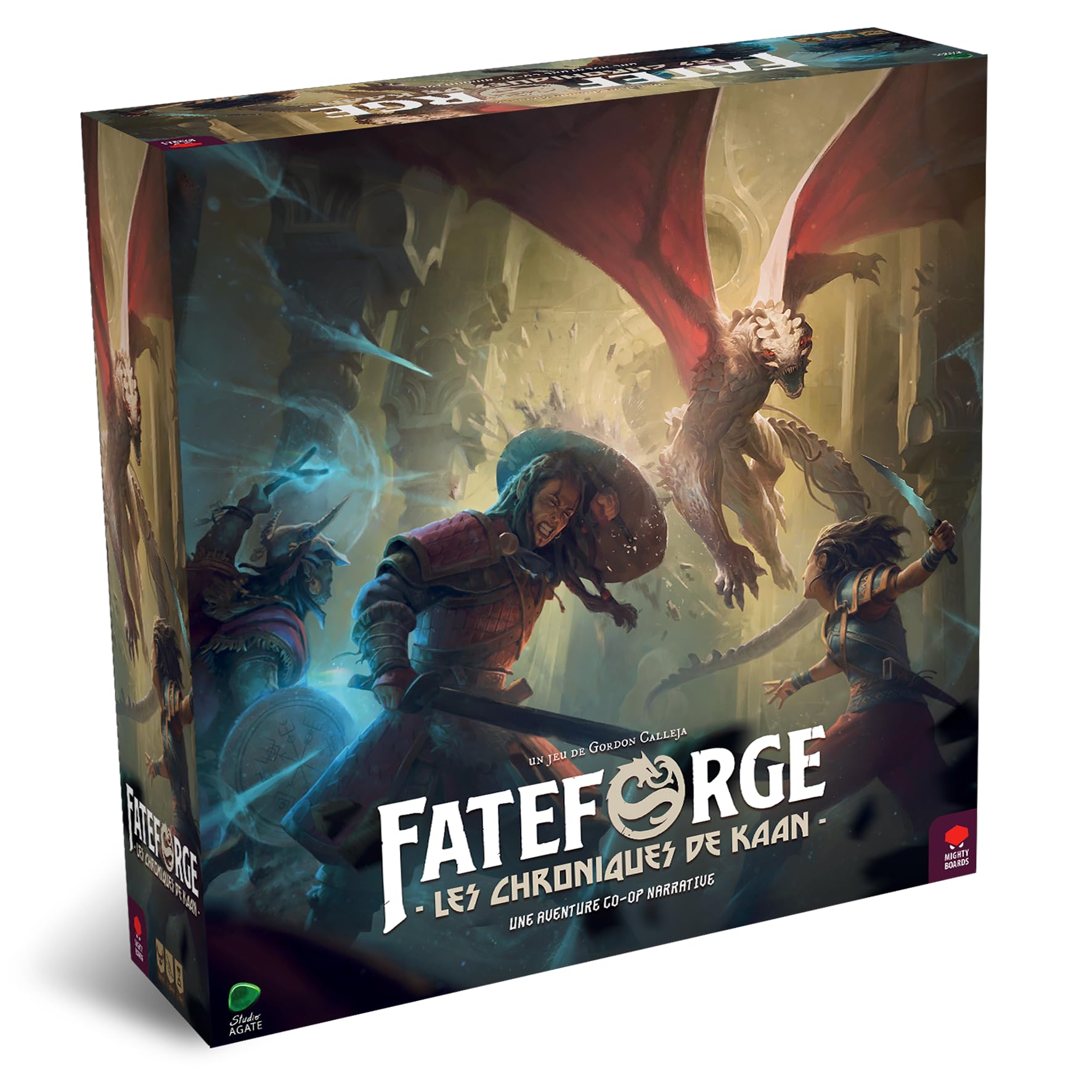 Don't Panic Games | Fateforge : Les Chroniques de Kaan - Le Choc des Immortels (Extension) | Jeu de société | À partir de 14 Ans | 1 à 4 Joueurs | 60 Minutes