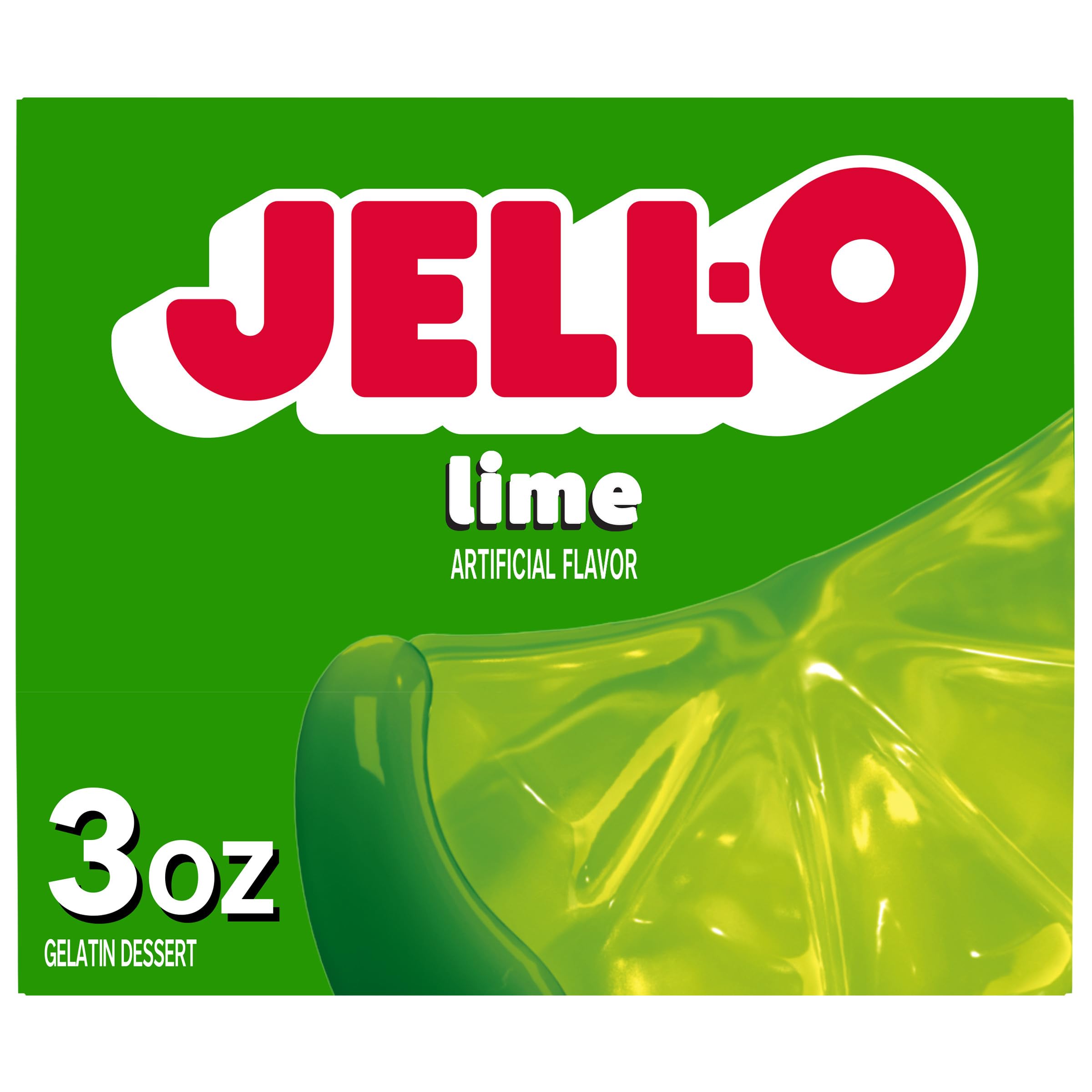 Lime Gelatin Dessert 3 OZ (85g)