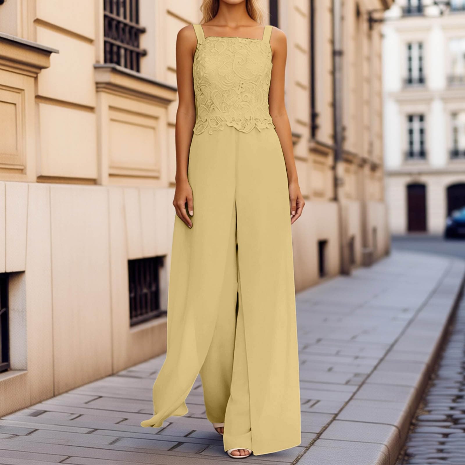 Abito da Elegante in Chiffon Trasparente con Cardigan e Design a Strati Sofisticato per Donne