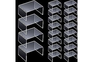 Clear Acrylic Riser Set: Versatile Display Solutions for Every Collection