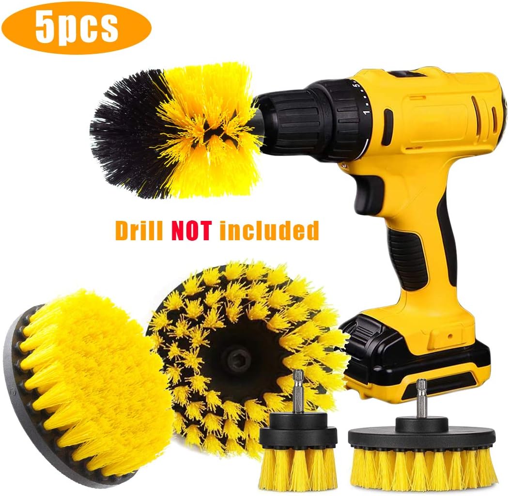 scrubber per trapano a batteria