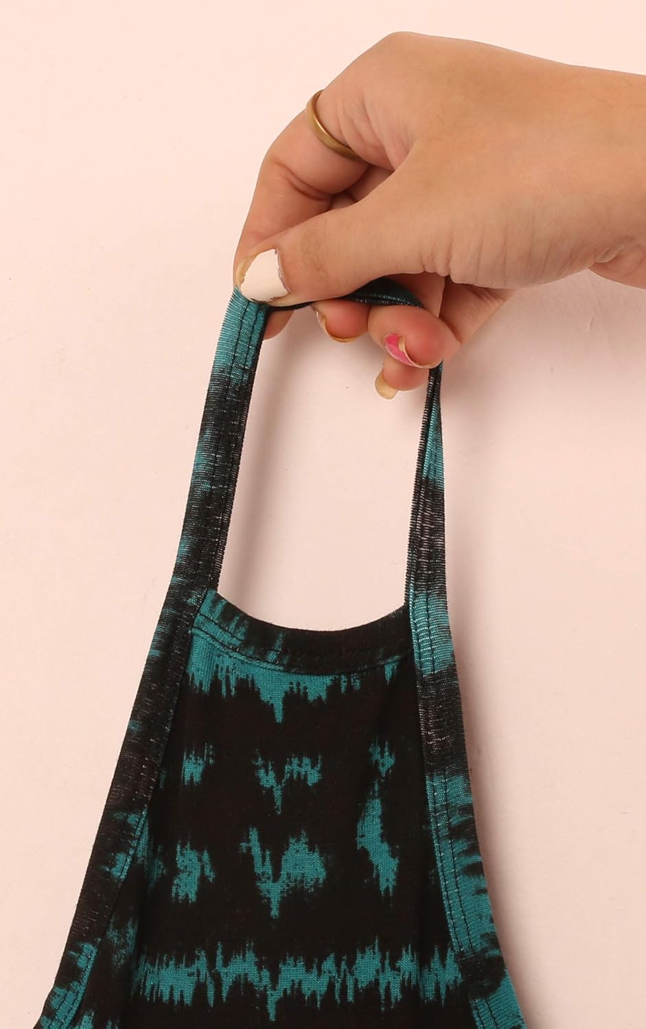 Rеvіеw Touchstone Soft Cotton knitted Face Mask - medium size comfortable Washable double layer. (Pack of 3). Blue White Grey