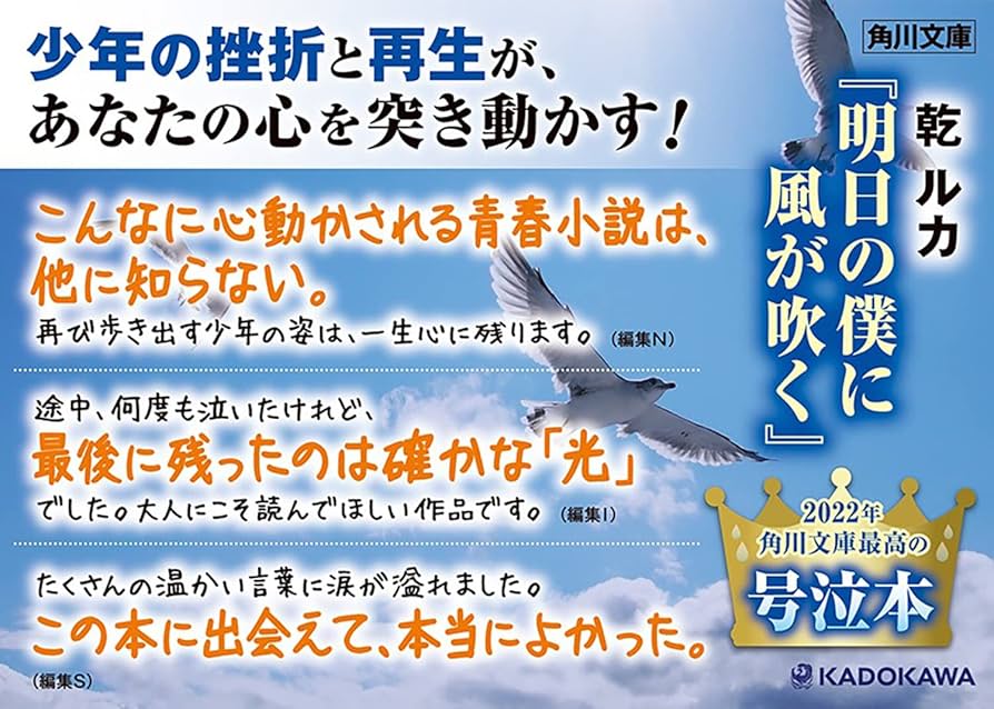 明日のぼくに風が吹く Amazon.co.jp: 明日の僕に風が吹く : 乾 ルカ: 本