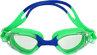 Water Gear Photon Swim Goggles Clear Lens/Lime Seals
