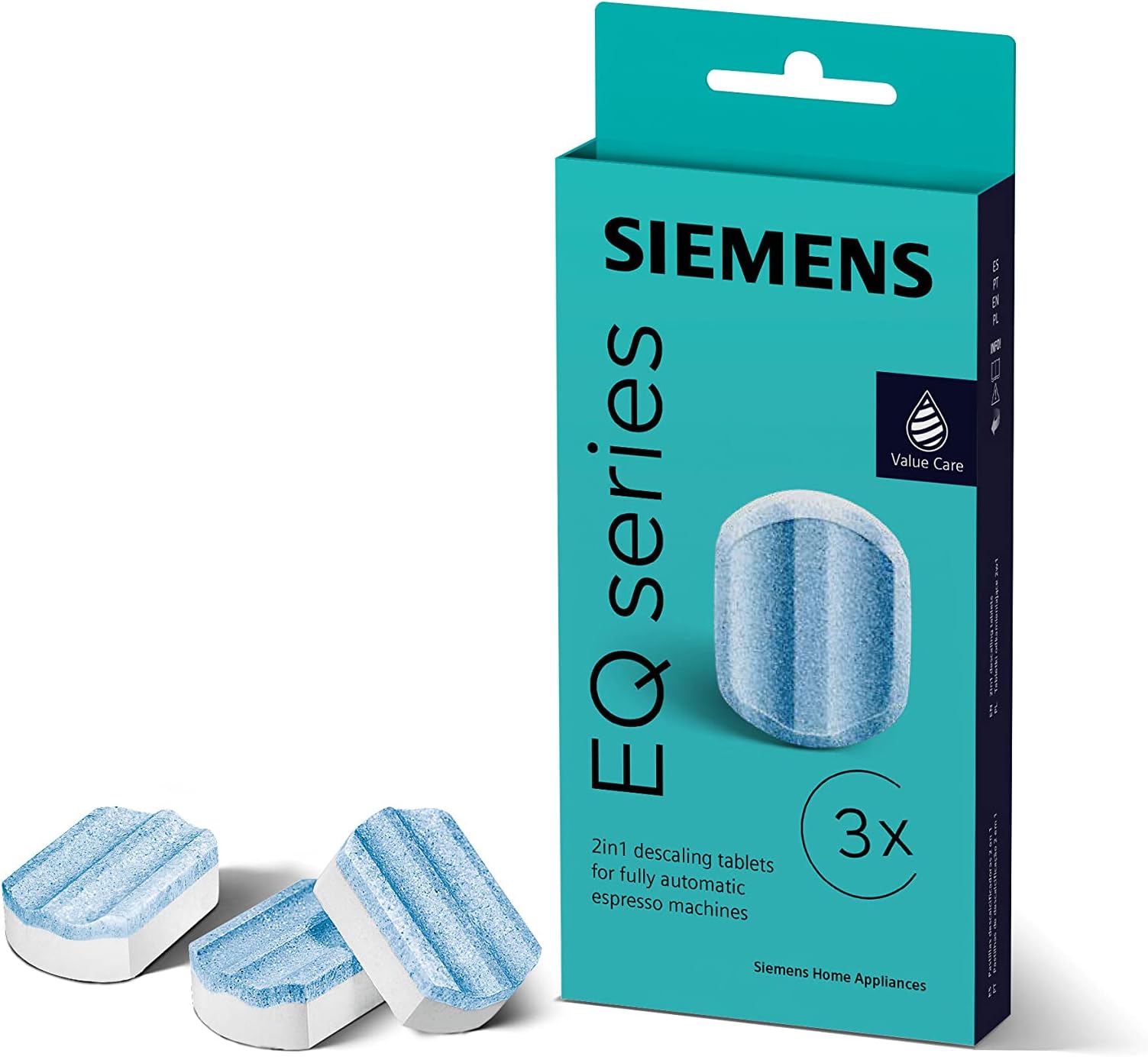 Siemens Descaling Tablets, Plastic