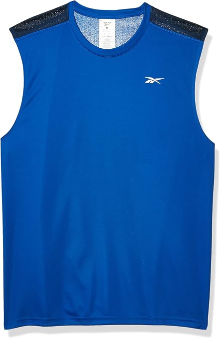 Reebok Playera técnica sin Mangas para Entrenamiento. Sin Mangas para Hombre  : Amazon.com.mx: Ropa, Zapatos y Accesorios