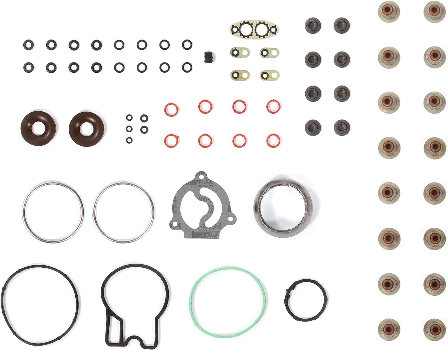 Evergreen HSHB8-10460L2 Head Gasket Set Head Bolts Fit 04-09 GMC Chevrolet Cadillac Hummer 6.0 VIN N, U