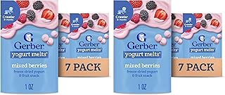 Yogurt Melts Freeze-Dried Yogurt Snack, Mixed Berries 1 Ounce (Pack of 14)