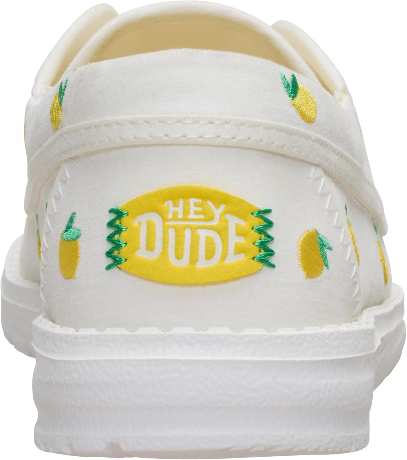 HEYDUDE Wendy Cru Embroidered Egret Size 5, Womens Shoes, Womens Slip-on Loafers, Comfortable & Light-Weight - Image 5