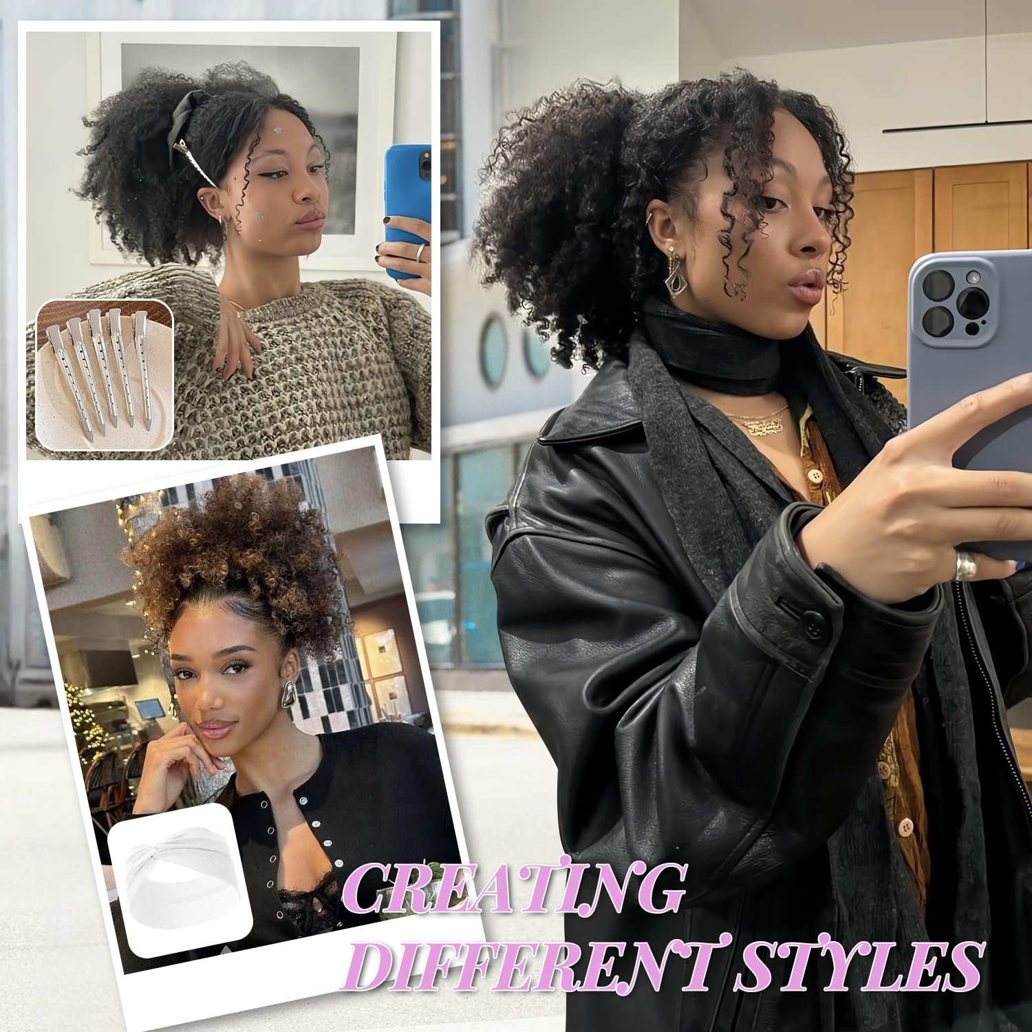 Urbeauty 8-Inch Drawstring Curly Ponytail Extension