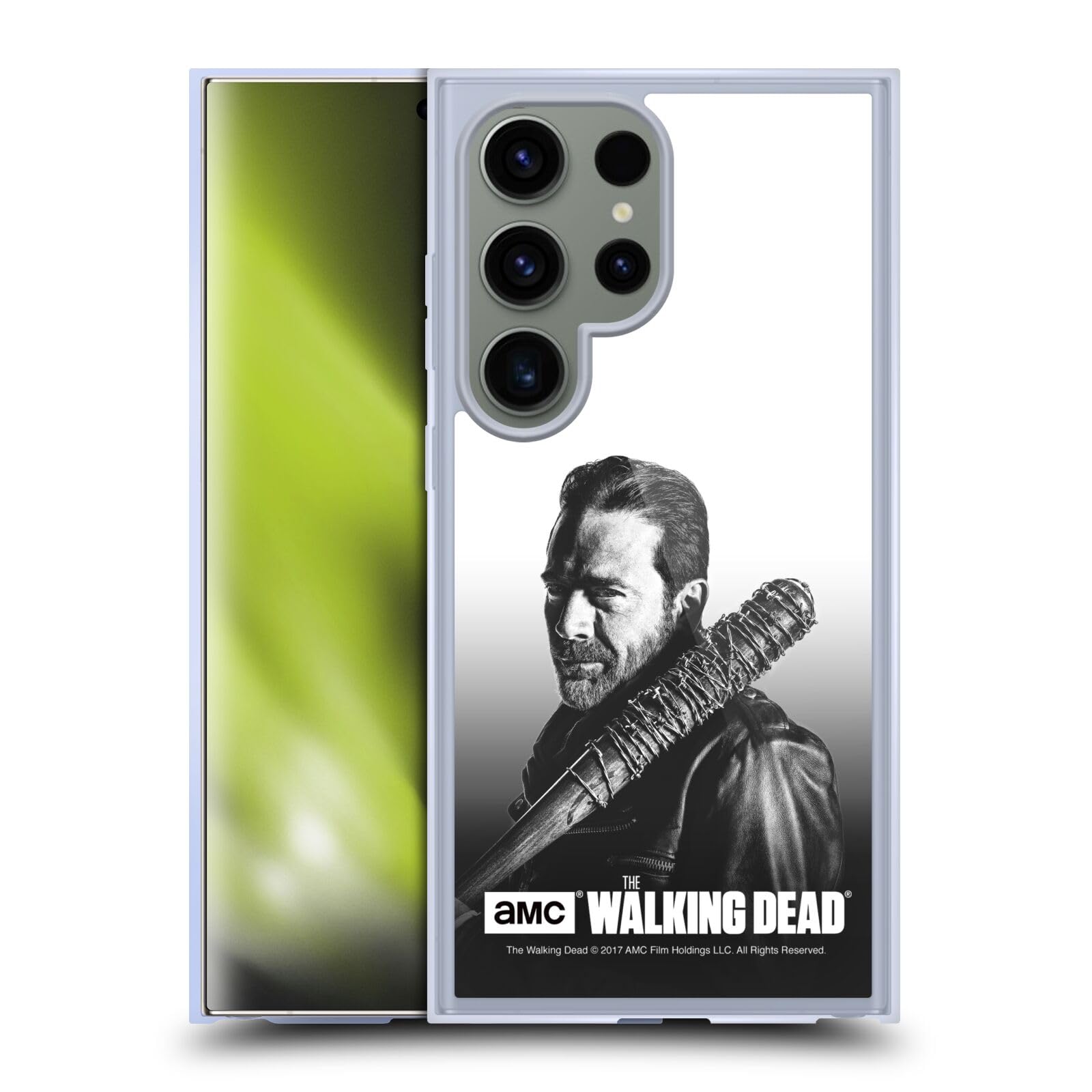 Coque S24 Ultra Walking Dead Negan évitant les rayures avec support MagSafe - 7