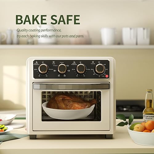 Miniatura 5 de Juego de utensilios de cocina de cerámica antiadherente de 21 piezas con mango desmontable, sartenes y ollas, juego de utensilios de cocina para