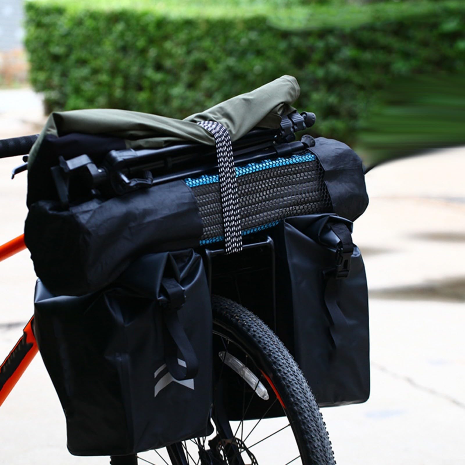 Porte-bagages avant pour VTT - Porte-bagages réglable - 30 x 28 x 14 cm