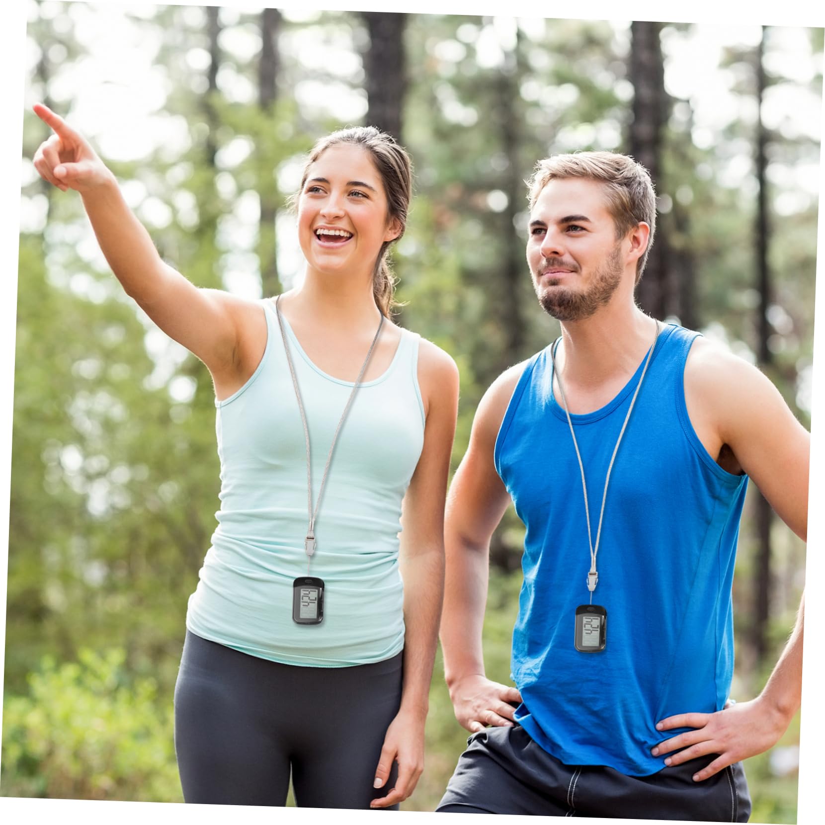 Toyvian Schrittzähler Knöchel Wandern Senioren Sensor mit Klipp tragbar Schritinenclip auf klein Mile Tracker zum Gehen Pedometer für Schritte Clip -on PRERSEMETTER Seniors Plastik Schwarz