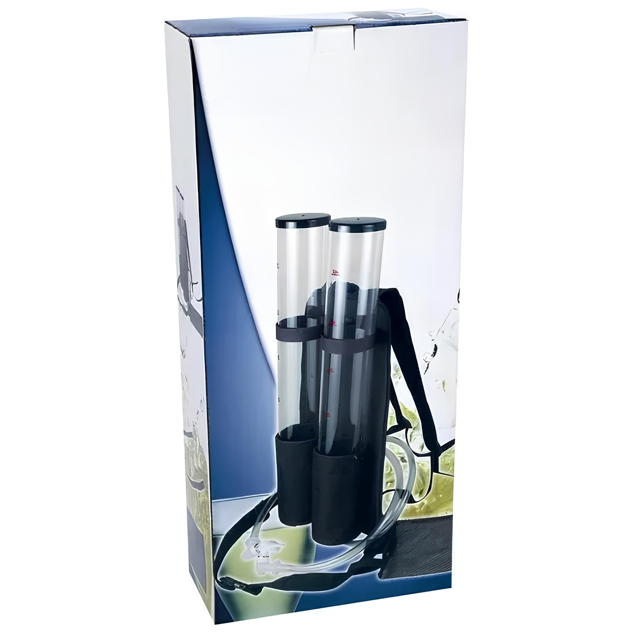 Zaino Distributore di Bevande Portatile 6 L (2 x 3 L) con Doppi Rubinetti, Sistema di Servizio Indossabile per Feste, Eventi e Uso all’Aperto