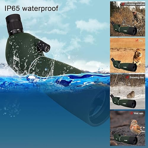 Miniatura 2 de SVBONY SV28 - Visores de detección con trípode, visor en ángulo de 25-2.953 x 2.756 in con adaptador de teléfono, alcance impermeable a prueba de