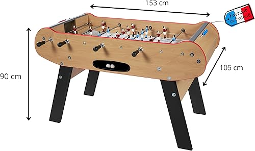 Miniatura 6 de Rene Pierre – Baby Football Leader – Hecho en Francia – 66.1 x 38.6 x 17.3 in – Haya – Negro