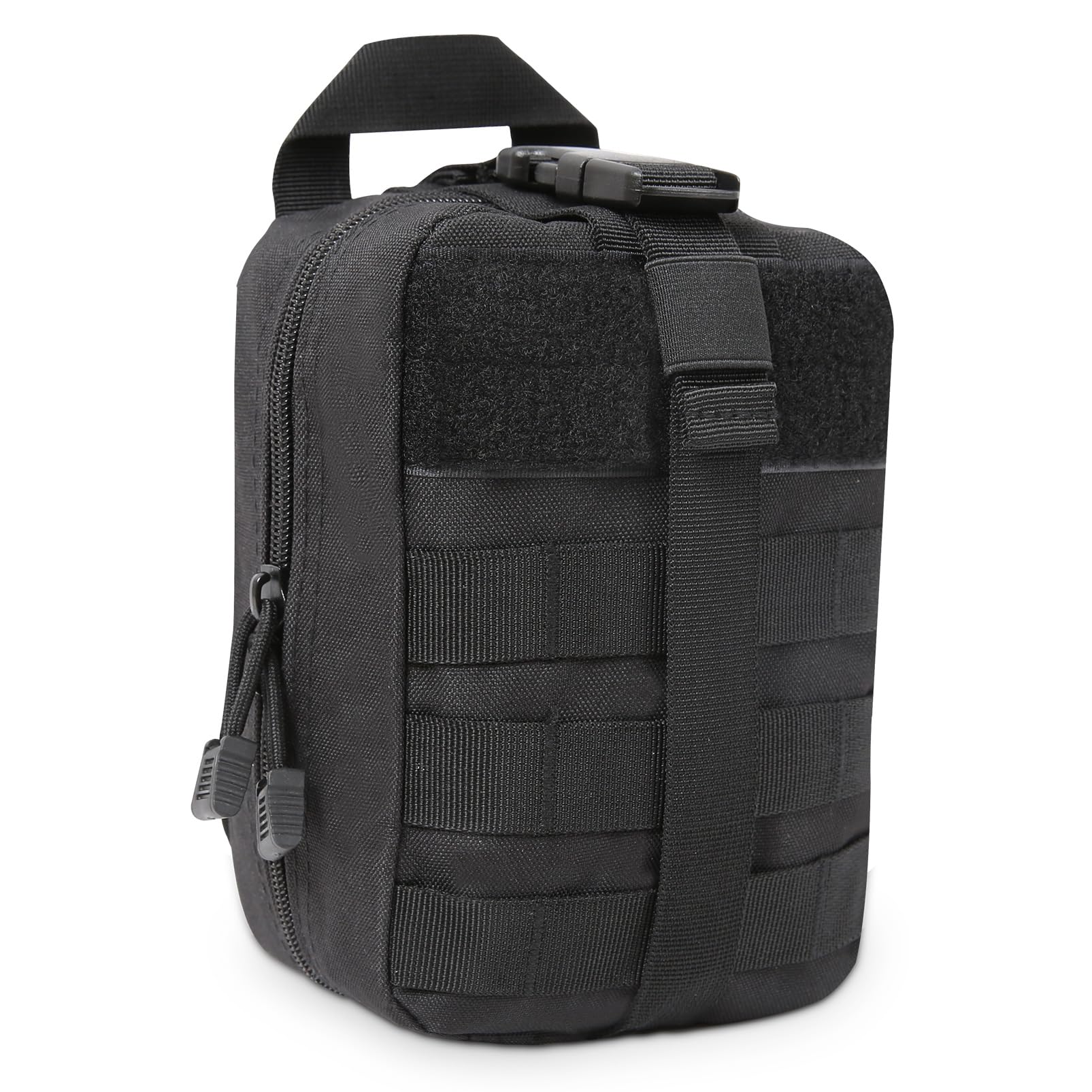 SMOORITA Tactical Molle Pouch Medical First Aid Pouch Empty Bag Only, Black