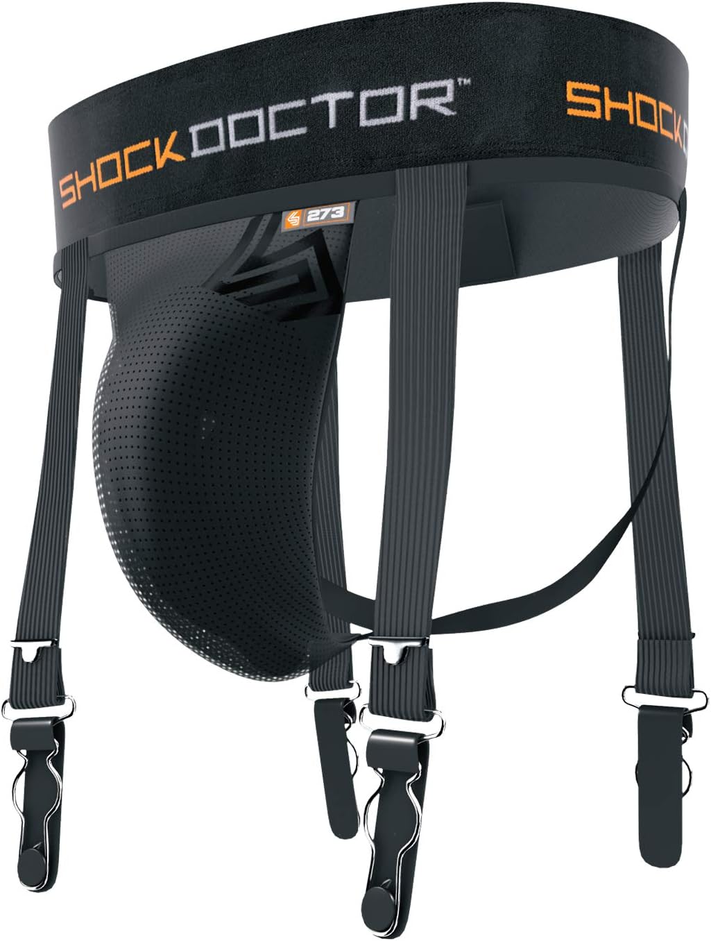 Hockey Garter Supporter Jock Strap with Cup Pocket (Cup Not Included)