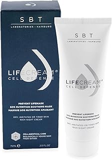 SBT Maske / Creme SOS beruhigend und ernährend - Hilft den Alterungsprozess der Haut zu verzögern - Ohne Silikon - Dermato...
