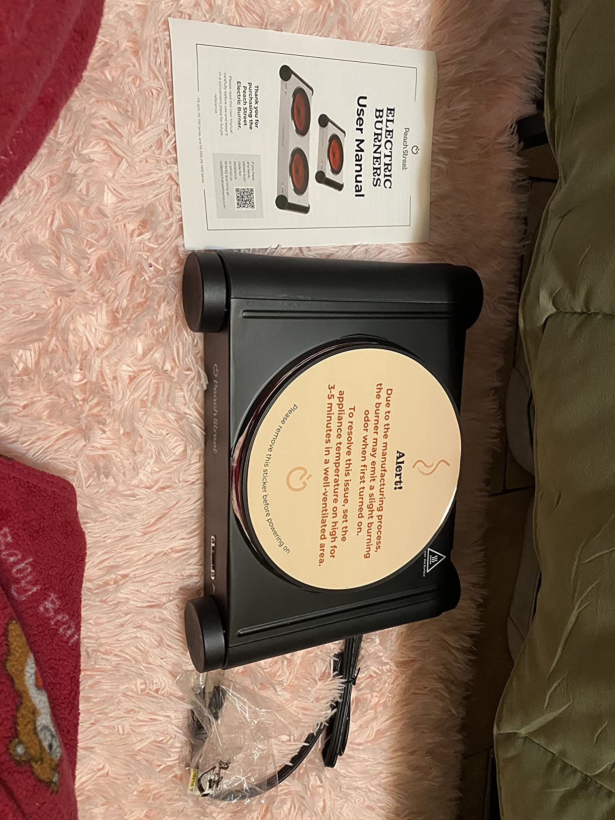 4/mo Finance Electric Single Stovetop Hot Plate for Cooking 1500W 7.