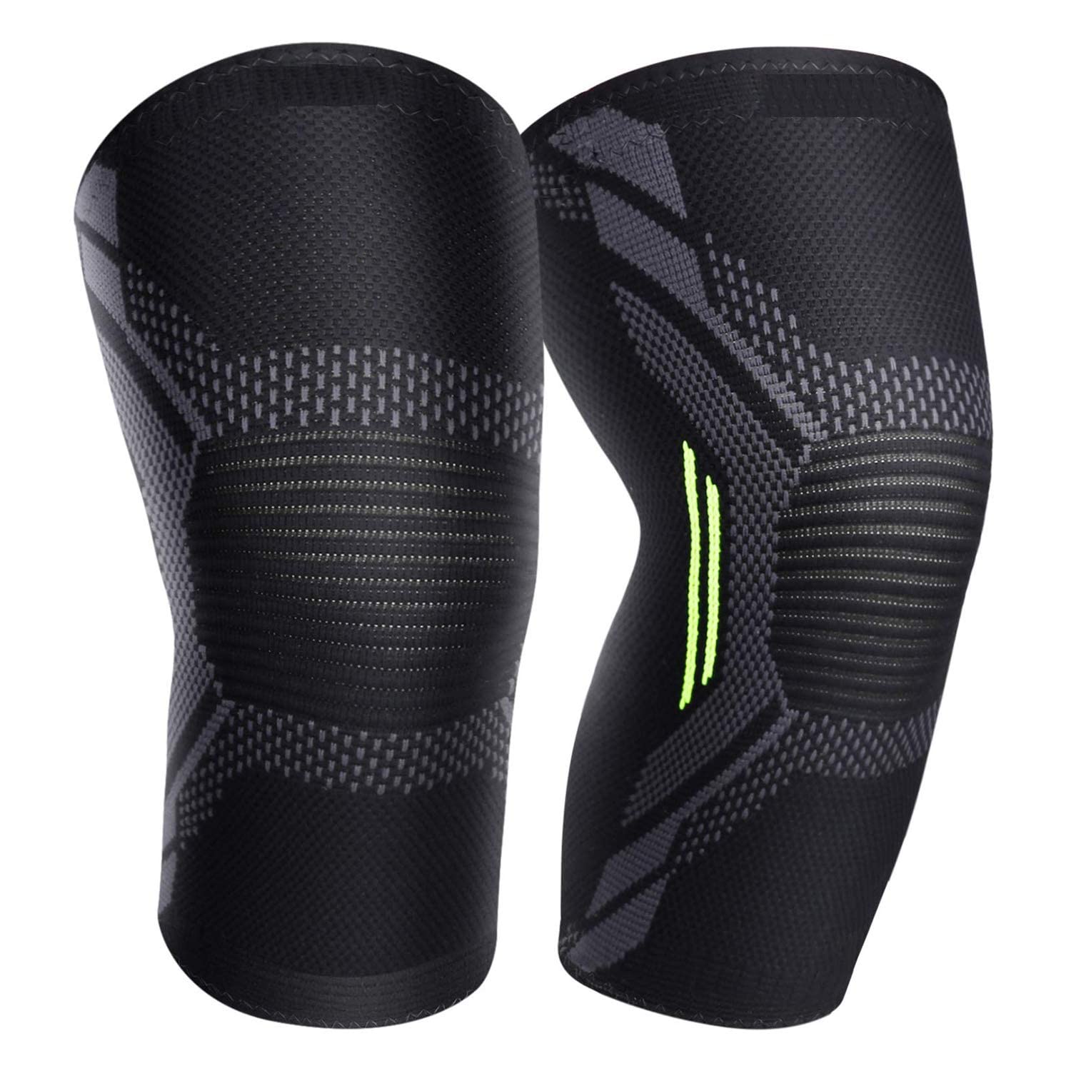 serveuttam® Knee Support for Men (1Pair) –Ortho Knee Cap Women | Knee Sleeves for Running Jogging Gym Squats | 4 Way Compr...