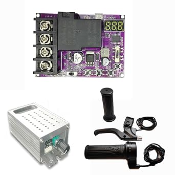 Power Wheels Upgrade Kit Depond On Low Voltage Disconnect and PWM Speed Controller and Handle Twist Throttle Switch Accessory