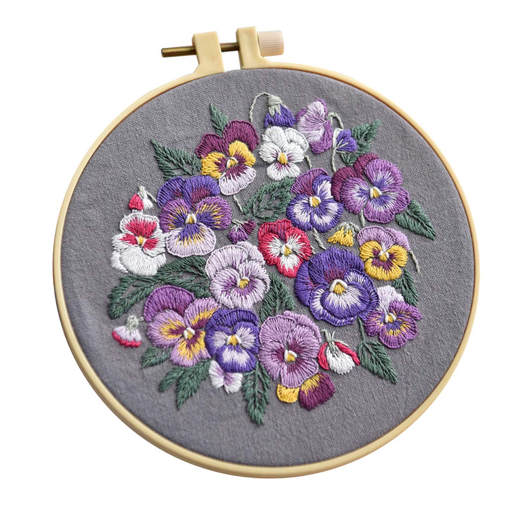 DIY Needlework Kits Embroidery Cross Stitch Craft with Pattern for Starter