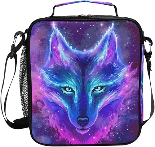 Vista 7 de Lonchera de robots de estilo urbano para niñas y niños, bolsa de almuerzo para niños, bolsa de almuerzo para niños, bolsa térmica aislada