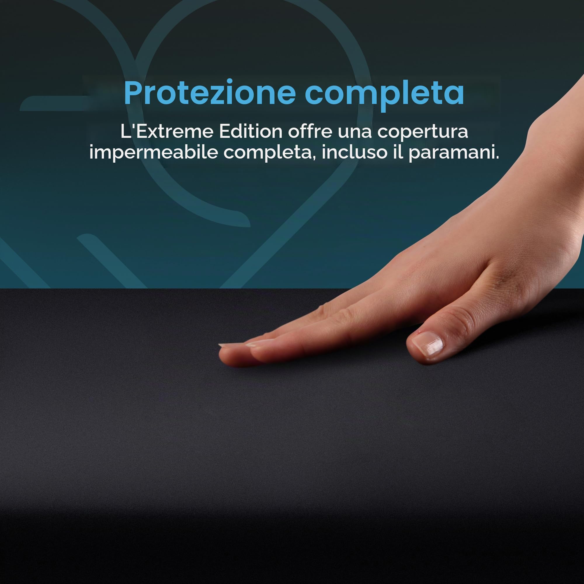 Extreme King - Lenzuolo con angoli impermeabile, coprimaterasso nero 100%, sicuro con prodotti da massaggio a base di olio, acqua e silicone, ipoallergenico, silenzioso, lavabile in lavatrice