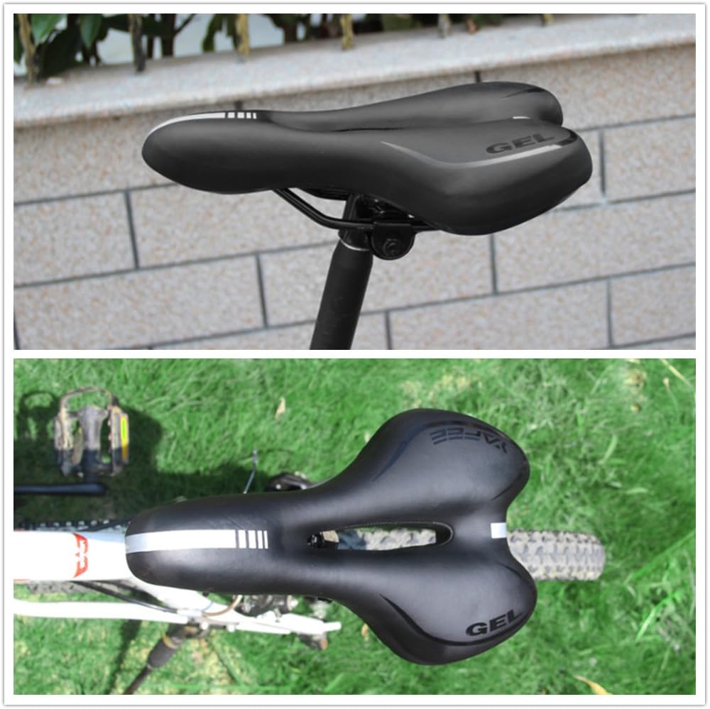 Bike Saddle Professional Road MTB Gel Bicycle Seat Hollow Lightweight Suspension Cycling Seat Cushion Pad