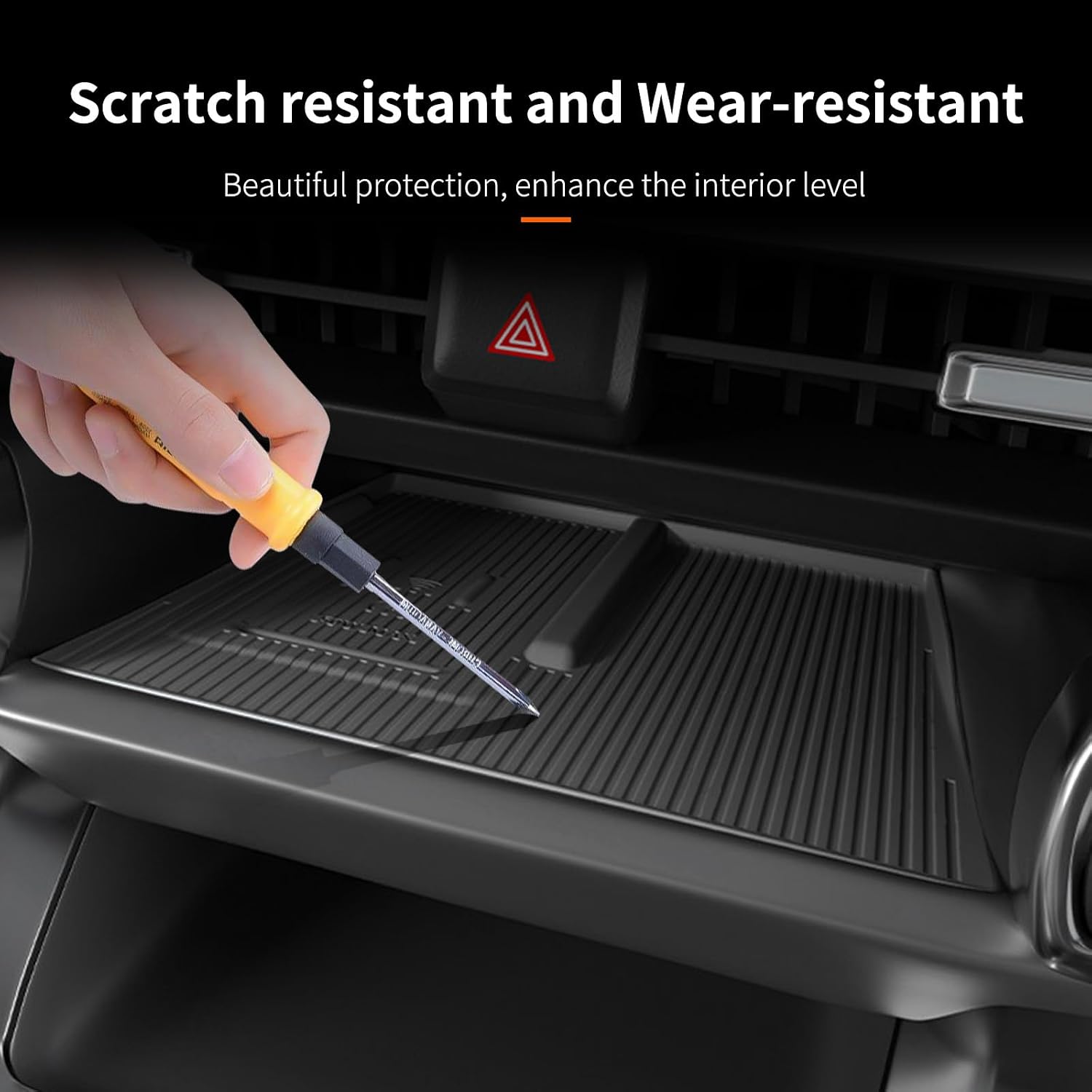 Silicone Wireless Charging Protective Mat Compatible with Toyota RAV4 XLE Premium/SE/XSE/Limited/Woodland 2026+, Silicone Wireless Charging Protector Pad for RAV4 2026 Interior Accessories (Grey)