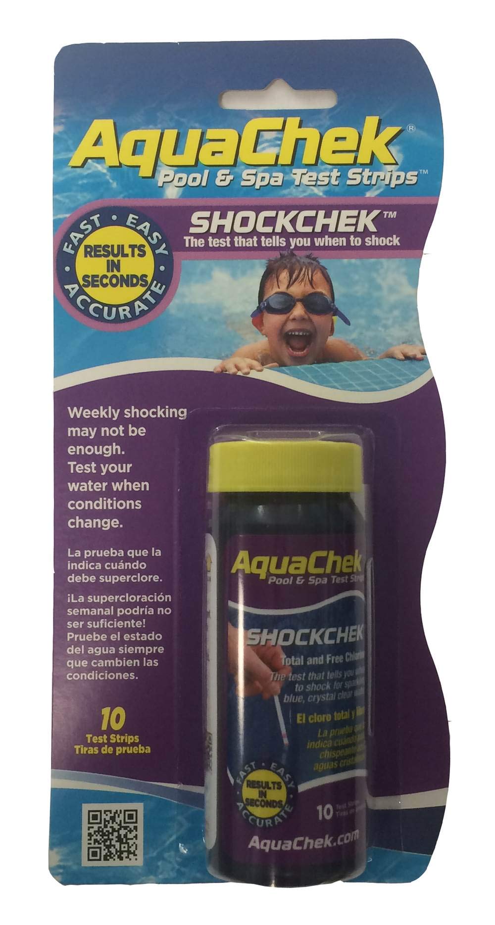 AquaChek2254AMZ ShockChek Pool & Spa Test Strips
