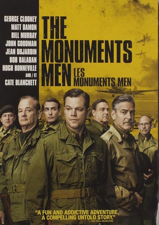 The Monuments Men (Bilingual) Amazon.ca Clooney, Matt Damon